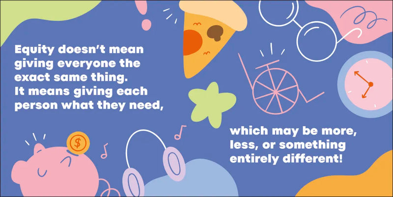 A Little Book About Equity US - Board book