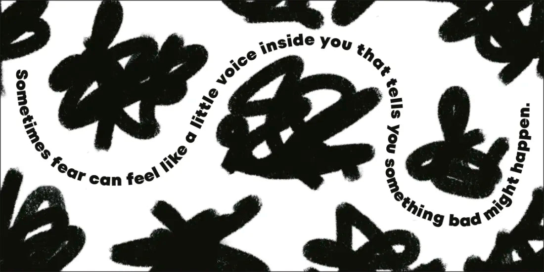 A Little Book About Fear US - Board book