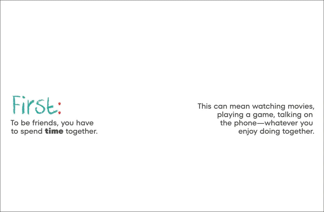 A Kids Book About Friendship US - Hardback