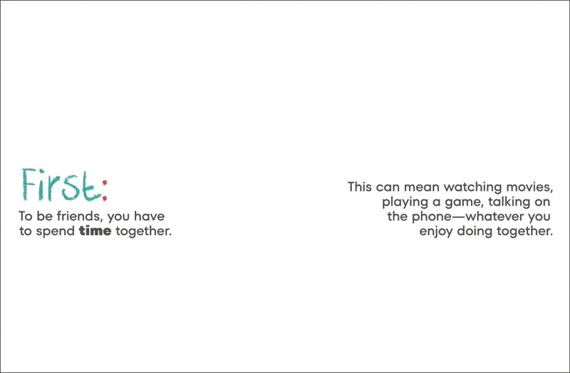 A Kids Book About Friendship US - Hardback