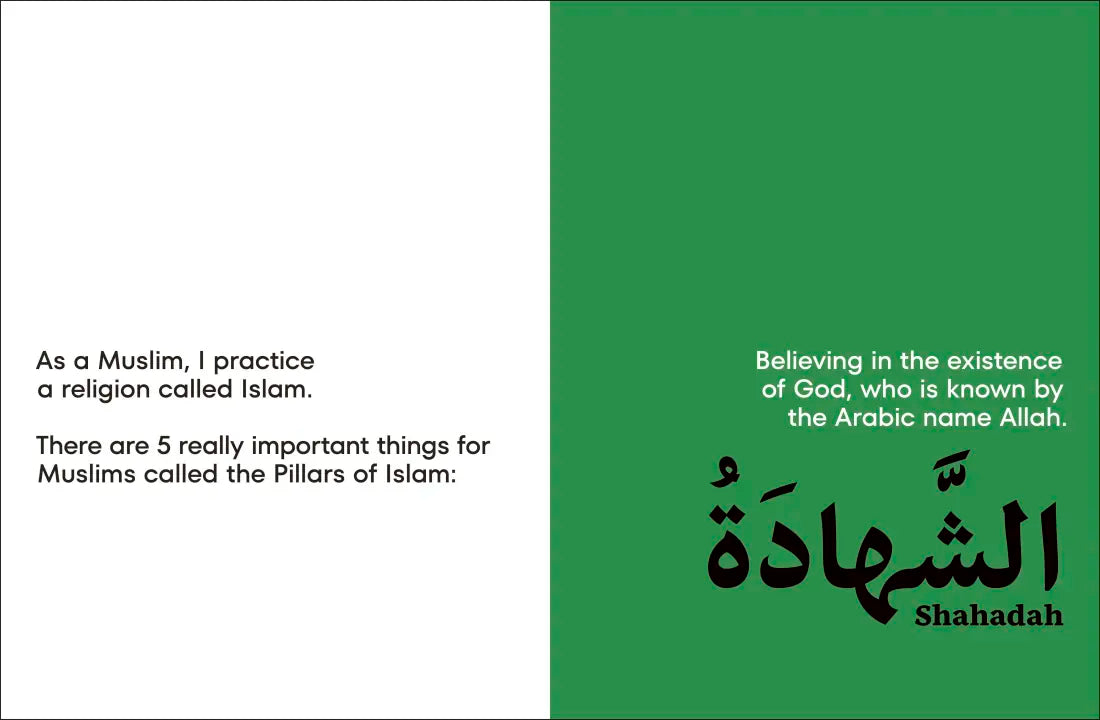 A Kids Book About Being Muslim US - Hardback