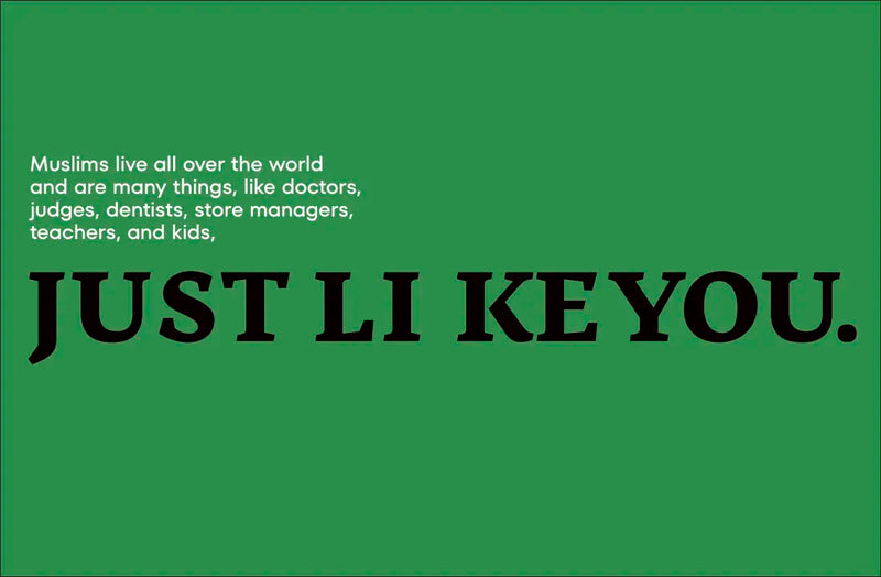 A Kids Book About Being Muslim US - Hardback