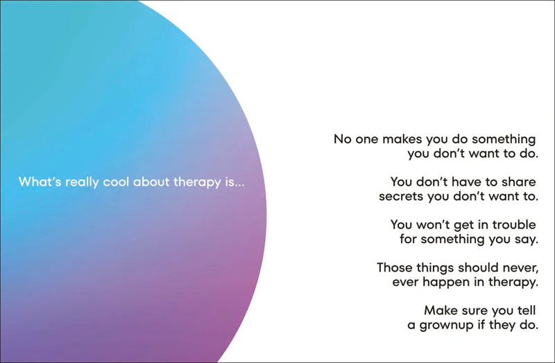 A Kids Book About Therapy US - Hardback