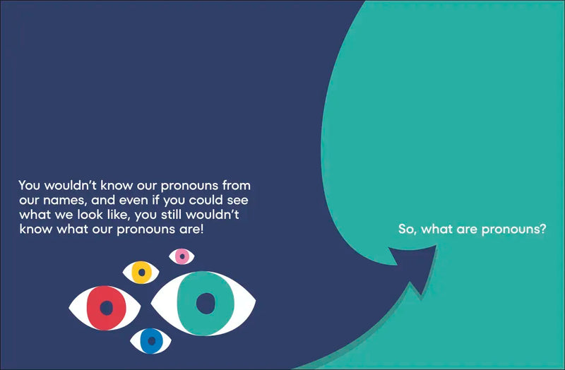 A Kids Book About Pronouns US - Hardback