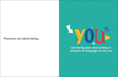 A Kids Book About Pronouns US - Hardback