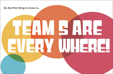 A Kids Book About Teams US - Hardback