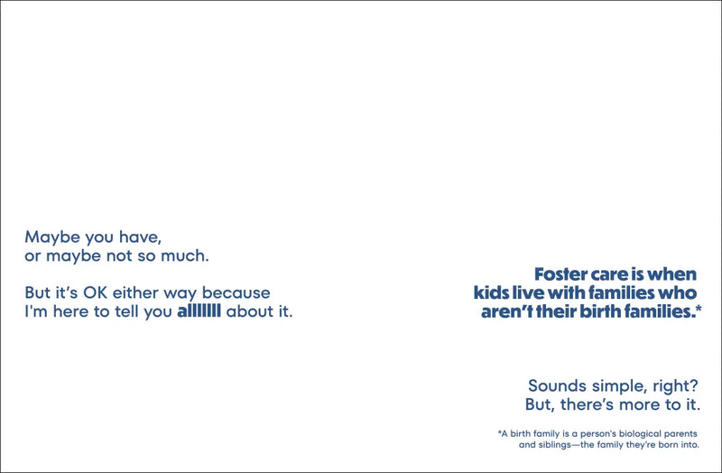 A Kids Book About Being in Foster Care US - Hardback