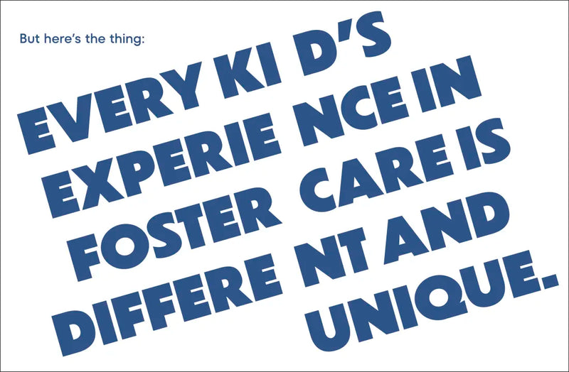 A Kids Book About Being in Foster Care US - Hardback