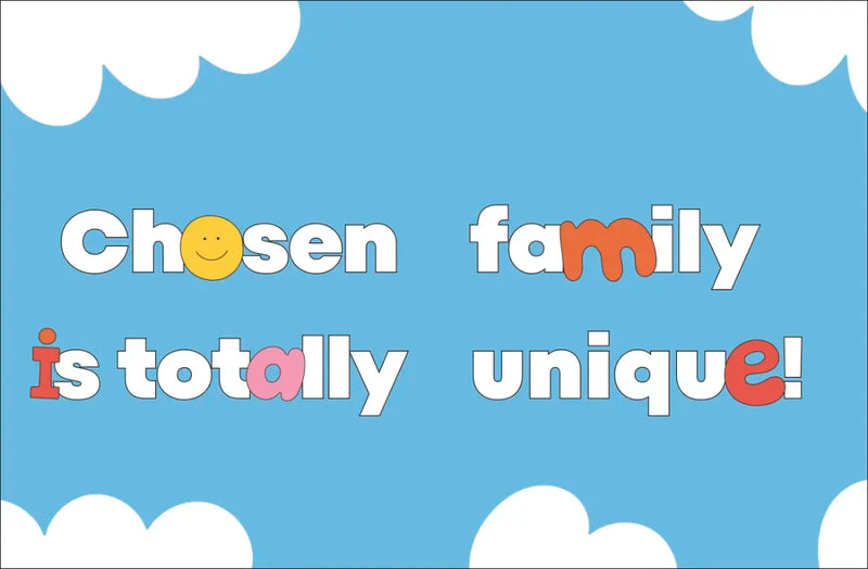 A Kids Book About Chosen Family US - Hardback