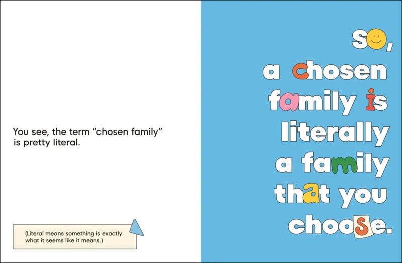 A Kids Book About Chosen Family US - Hardback
