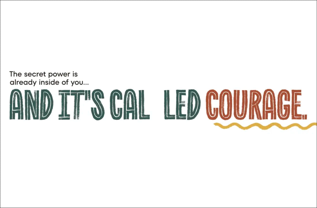 A Kids Book About Courage US - Hardback