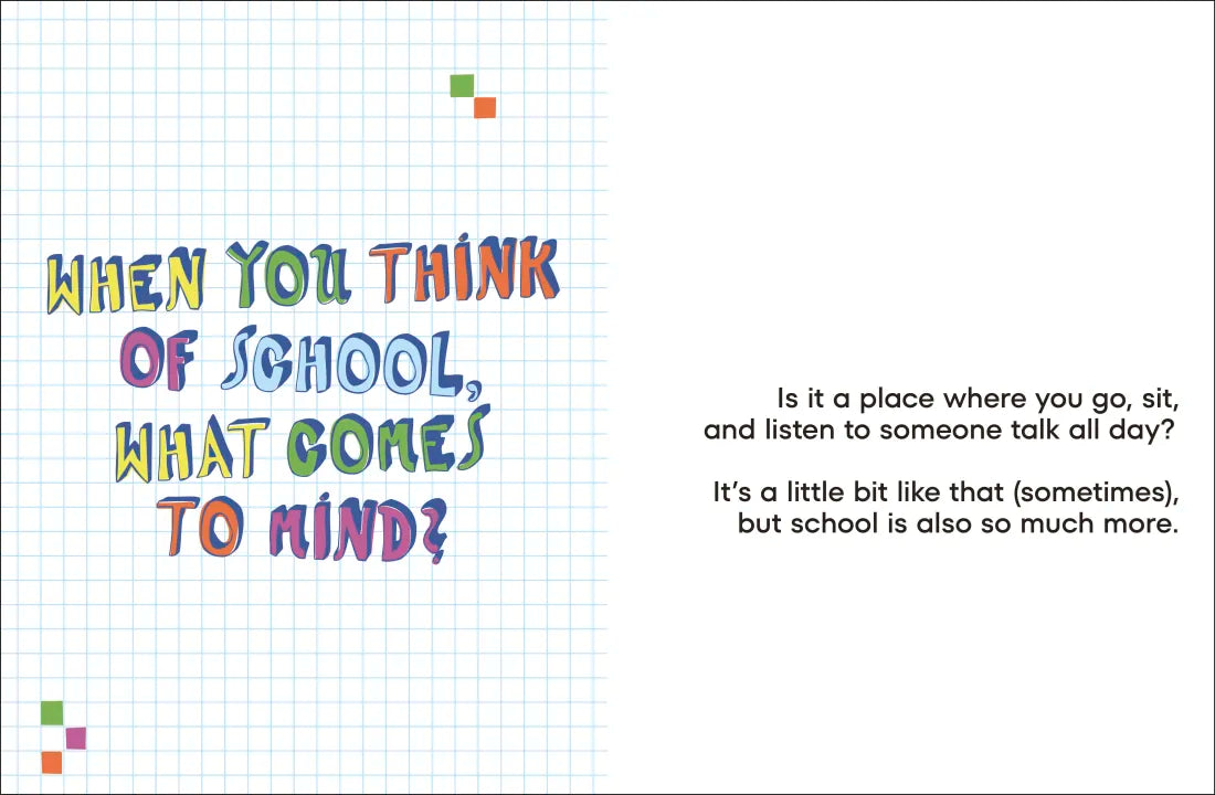 A Kids Book About School US - Hardback