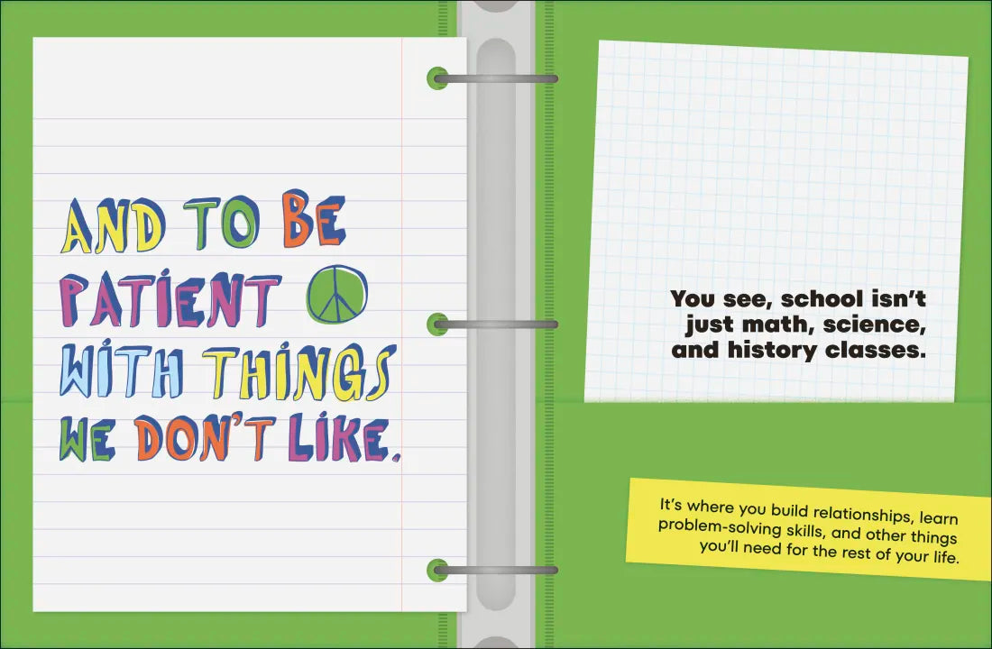 A Kids Book About School US - Hardback