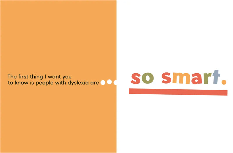 A Kids Book About Dyslexia US - Hardback