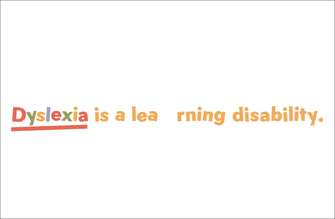 A Kids Book About Dyslexia US - Hardback