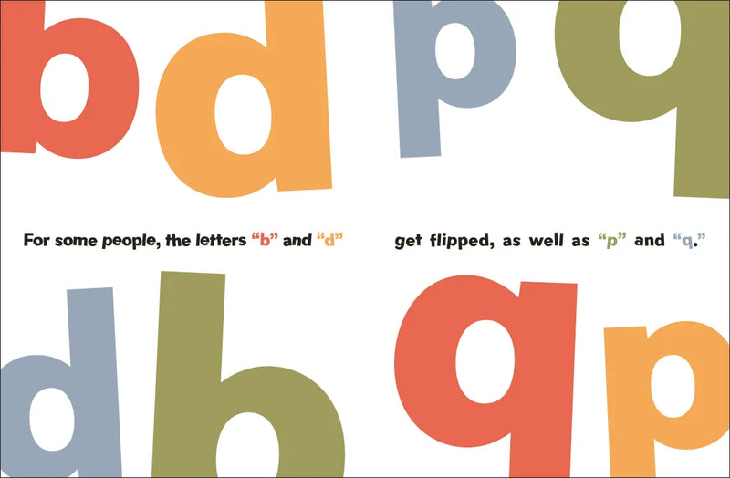 A Kids Book About Dyslexia US - Hardback