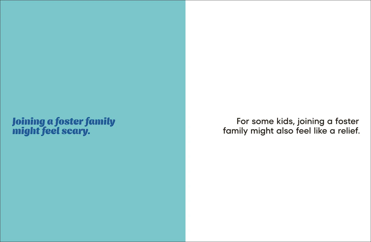 A Kids Book About Foster Families US - Hardback