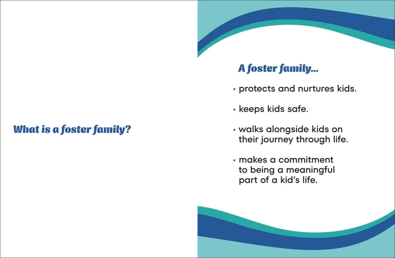 A Kids Book About Foster Families US - Hardback