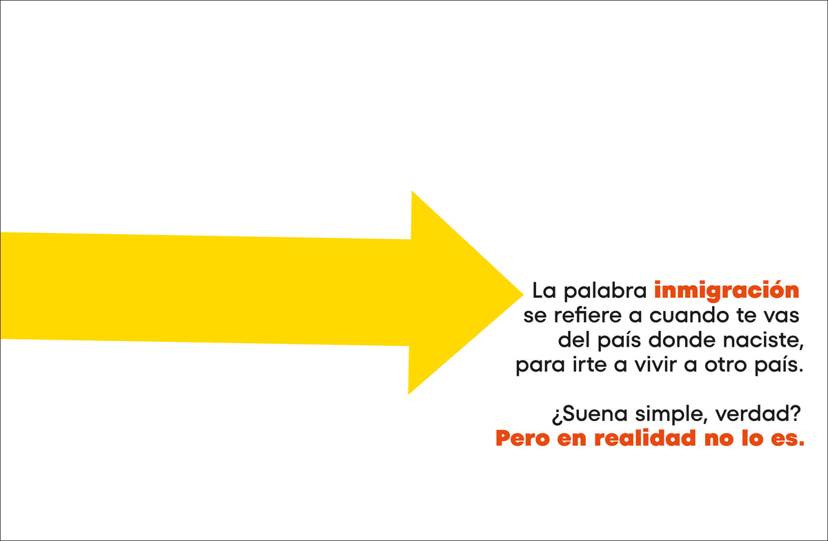 Un libro para niños sobre inmigración interior 2 (ISBN 9780241743836)