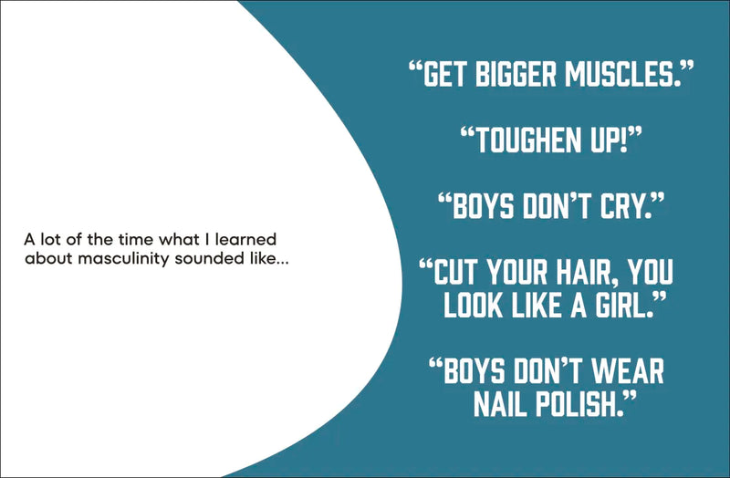 A Kids Book About Masculinity US - Hardback