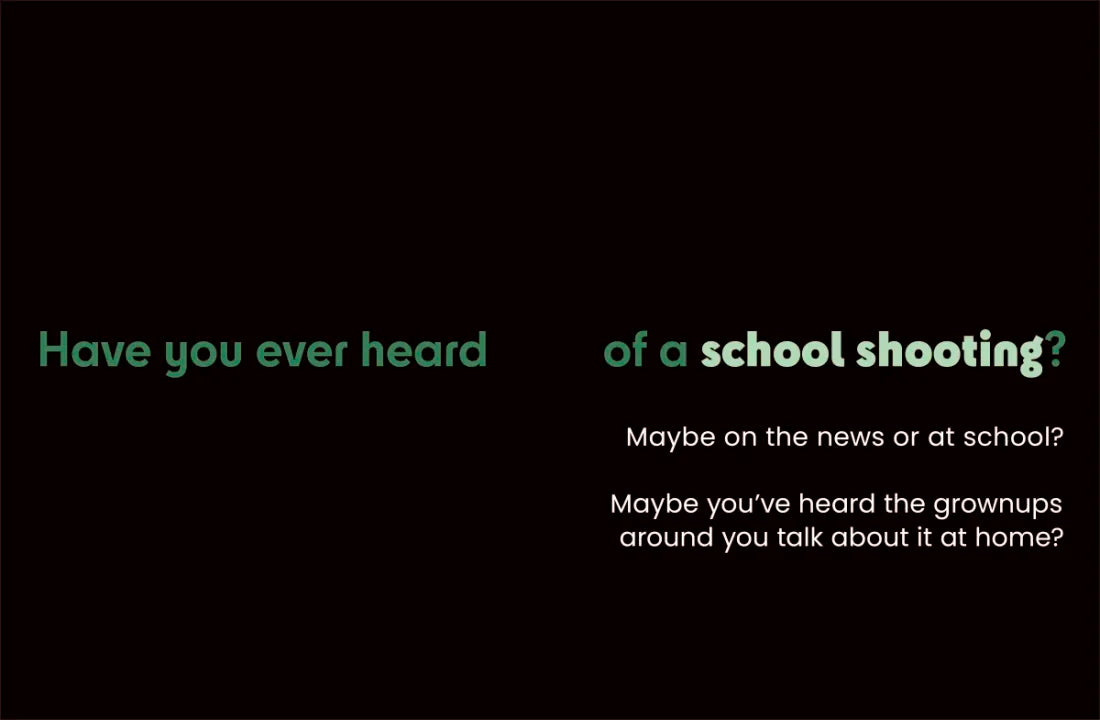 A Kids Book About School Shootings US - Hardback