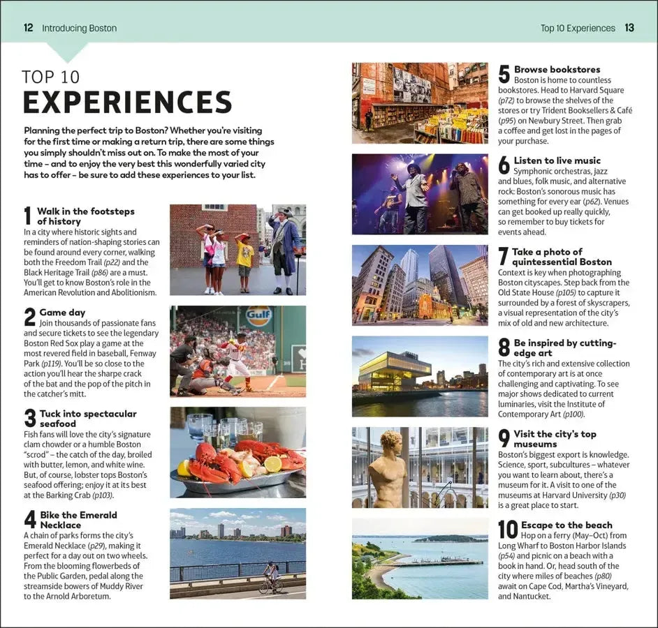DK Top 10 Boston US - Paperback / softback (9780241744406)