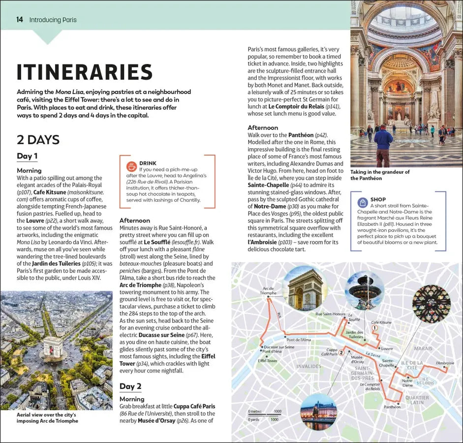 DK Top 10 Paris US - Paperback / softback