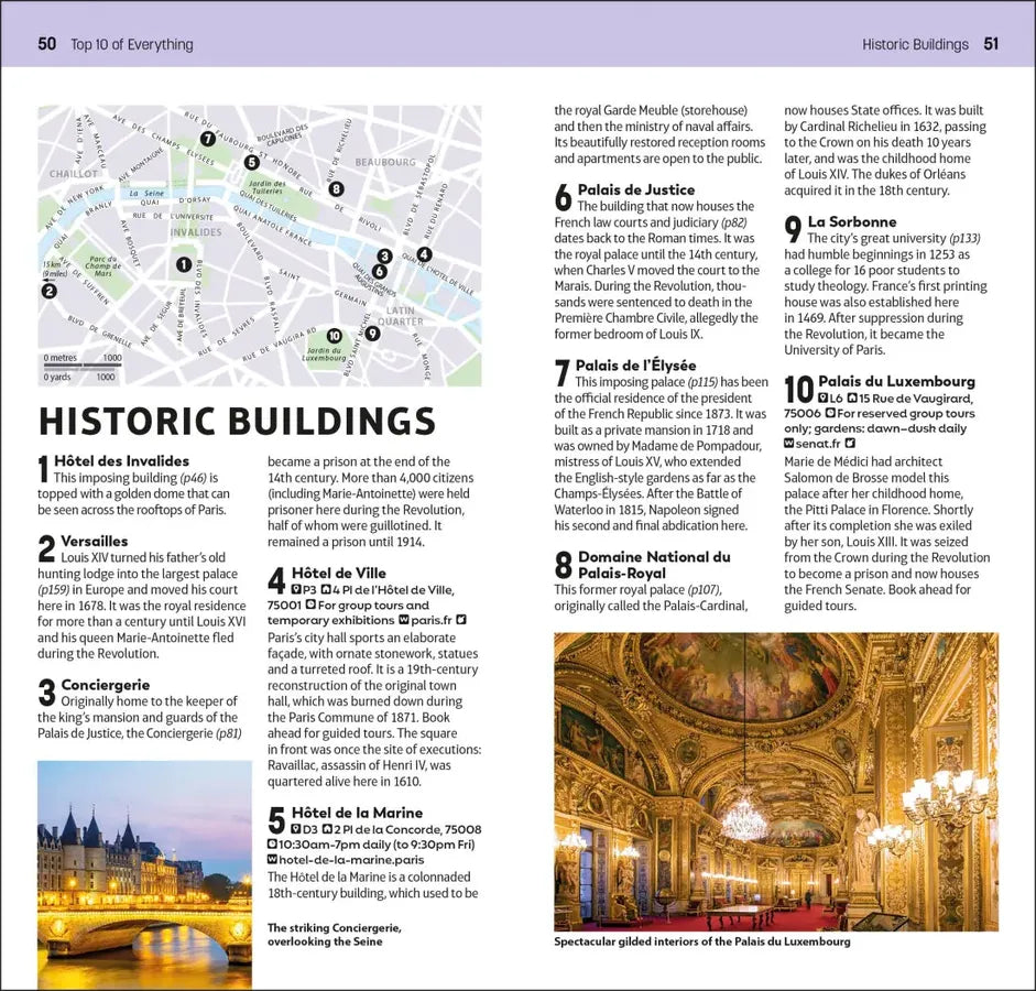 DK Top 10 Paris US - Paperback / softback