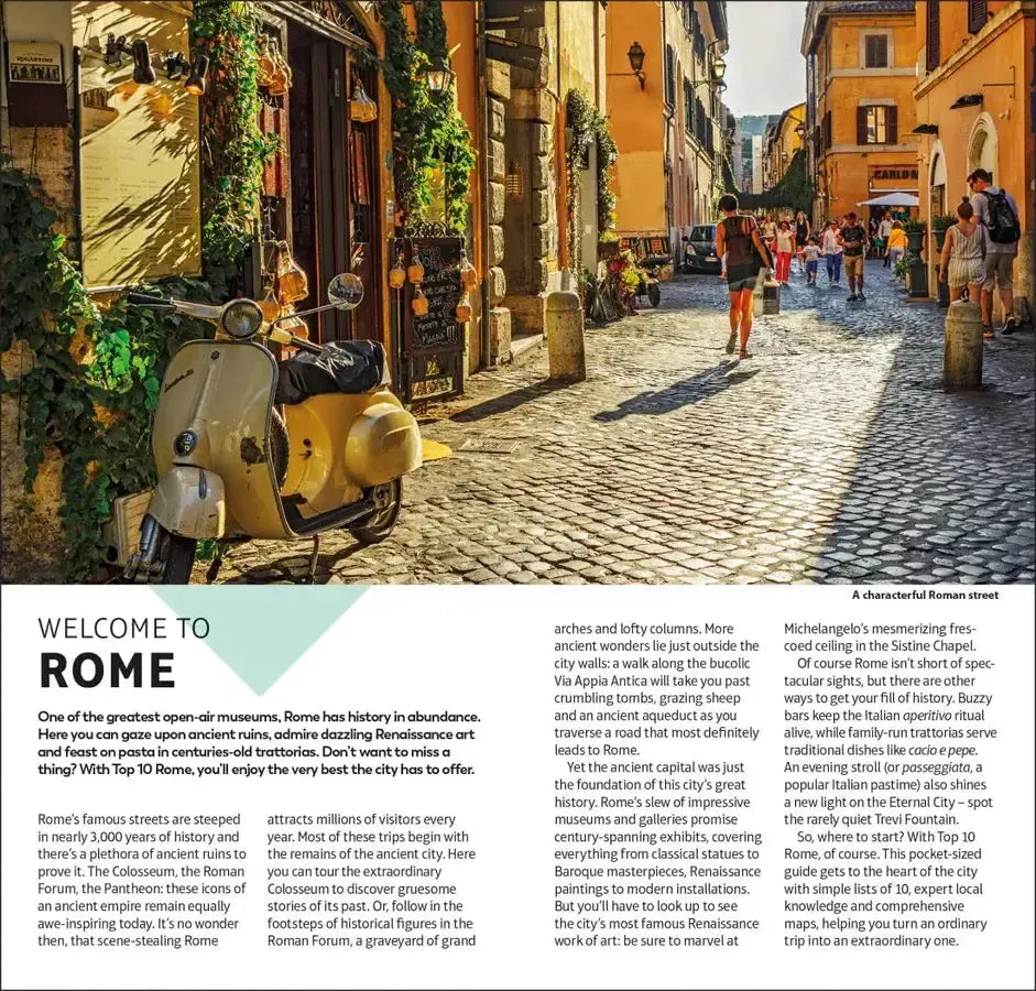 DK Top 10 Rome US - Paperback / softback