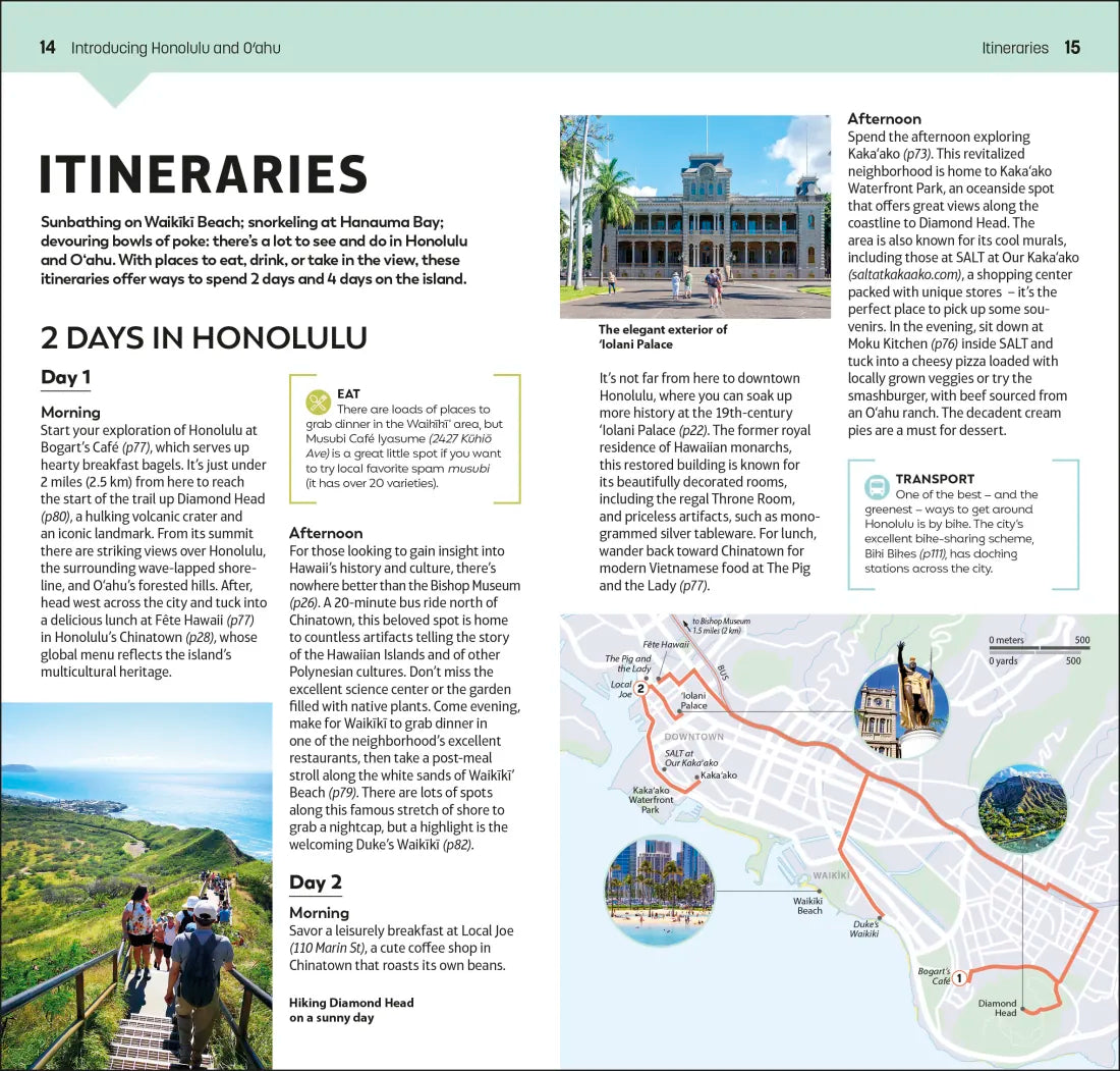 DK Top 10 Honolulu and O'ahu US - Paperback / softback (9780241622346)