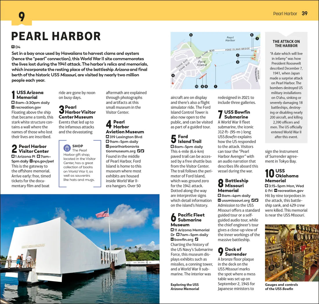 DK Top 10 Honolulu and O'ahu US - Paperback / softback (9780241622346)