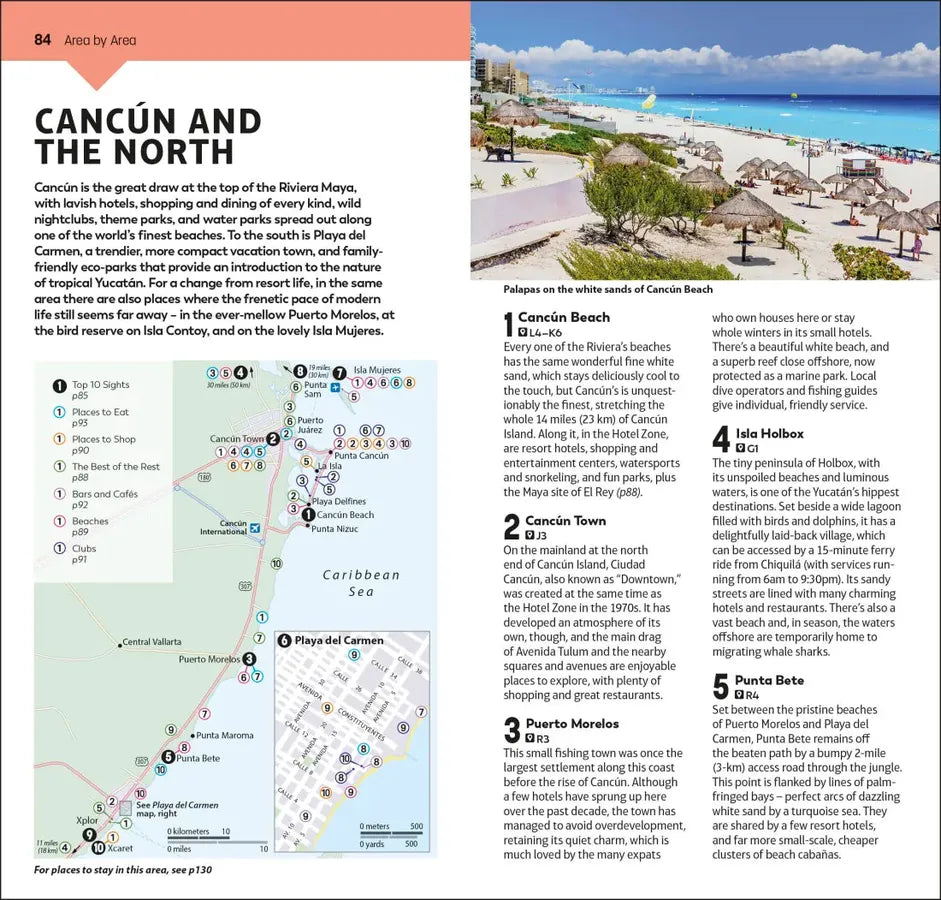 DK Top 10 Cancun and the Yucatan US - Paperback / softback