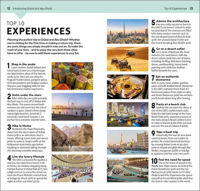 DK Top 10 Dubai and Abu Dhabi US - Paperback / softback