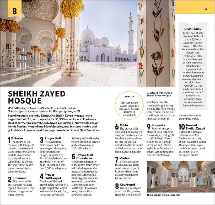 DK Top 10 Dubai and Abu Dhabi US - Paperback / softback