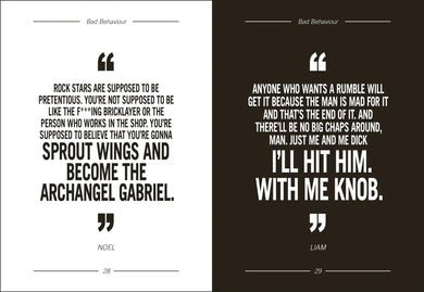 Wise Words Oasis US - Hardback