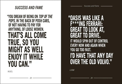 Wise Words Oasis US - Hardback