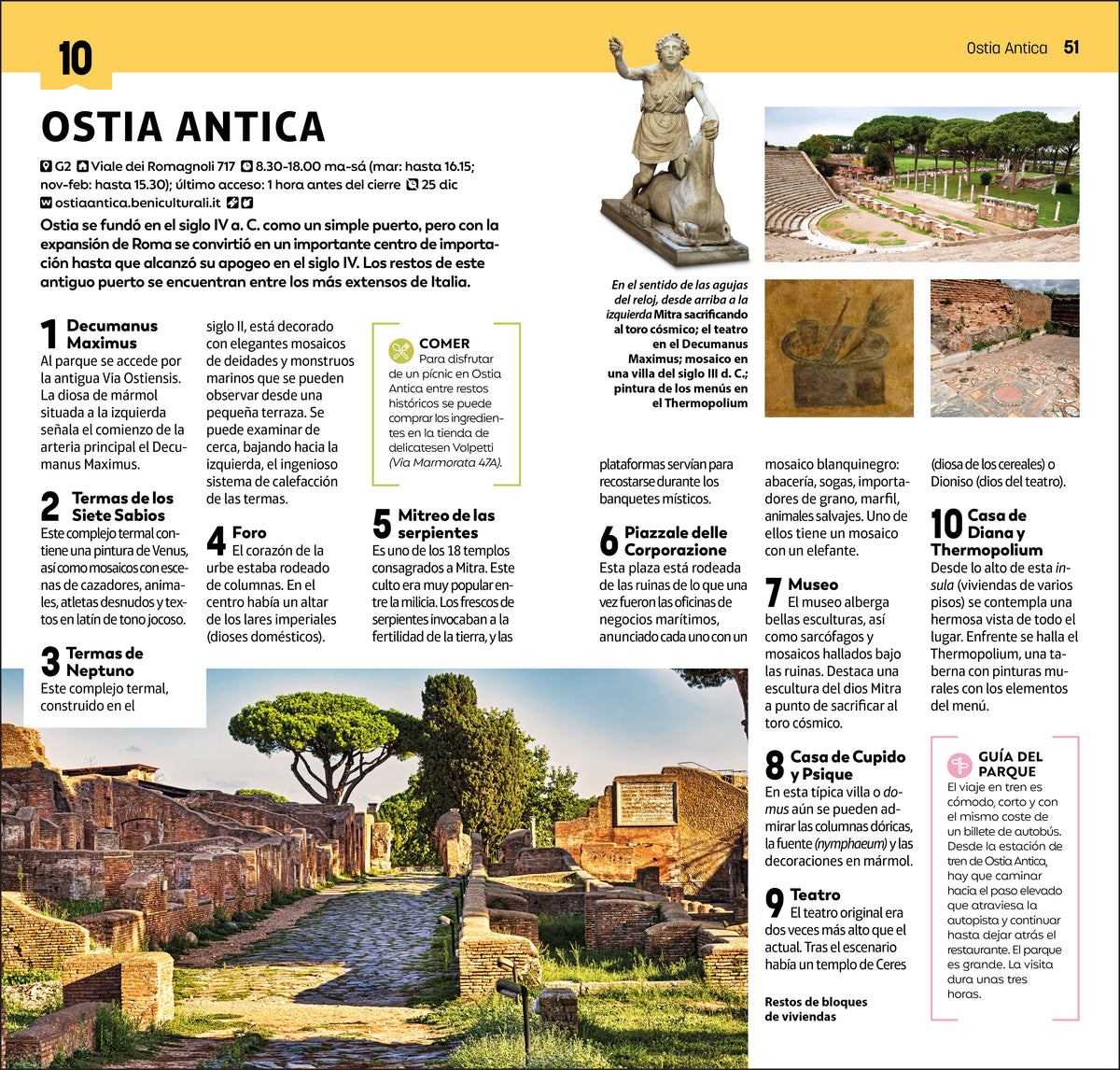 Roma Guía Top 10 (DK Top 10 Rome) interior 4 (ISBN 9780241772065)