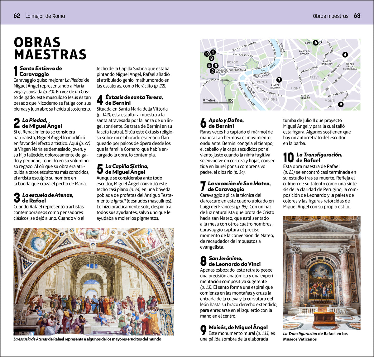 Roma Guía Top 10 (DK Top 10 Rome) interior 5 (ISBN 9780241772065)