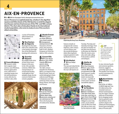 DK Top 10 Provence and the Cote d'Azur US - Paperback / softback