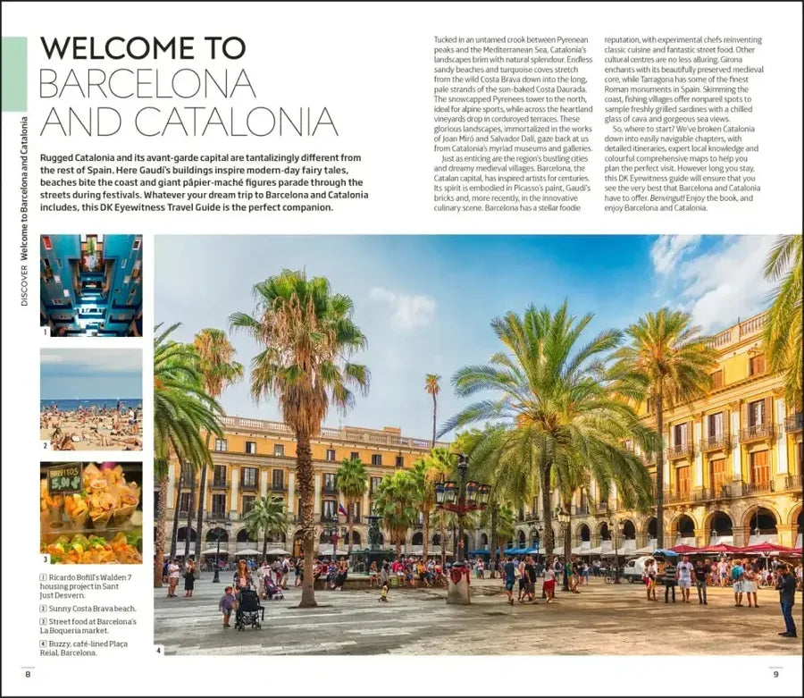 DK Barcelona and Catalonia US - Paperback / softback (9780241784037)