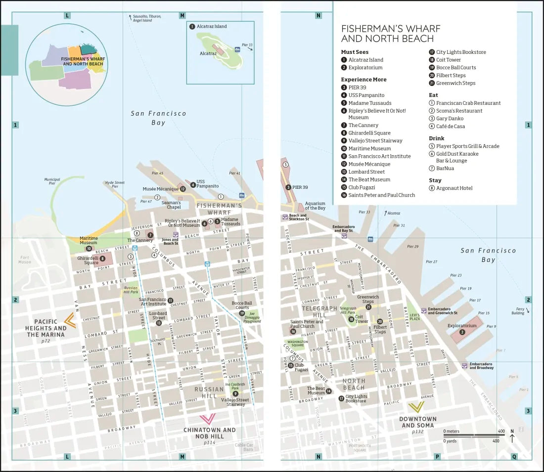 DK San Francisco and the Bay Area US - Paperback / softback (9780241784075)