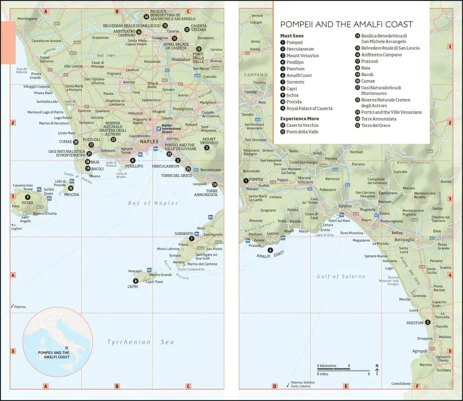DK Naples and the Amalfi Coast US - Paperback / softback (9780241784471)