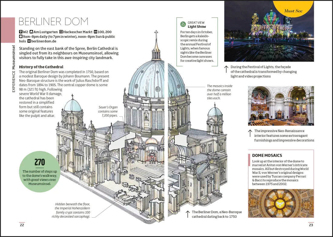 DK Berlin Mini Map and Guide US - Paperback / softback