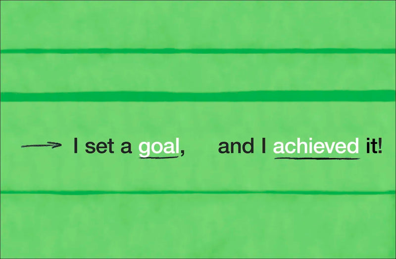 A Kids Book About Goals US - Hardback