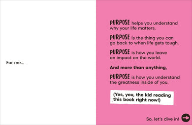 A Kids Book About Purpose US - Hardback