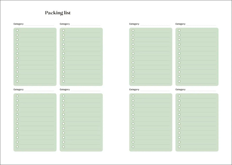 Japan Travel Journal US - Hardback