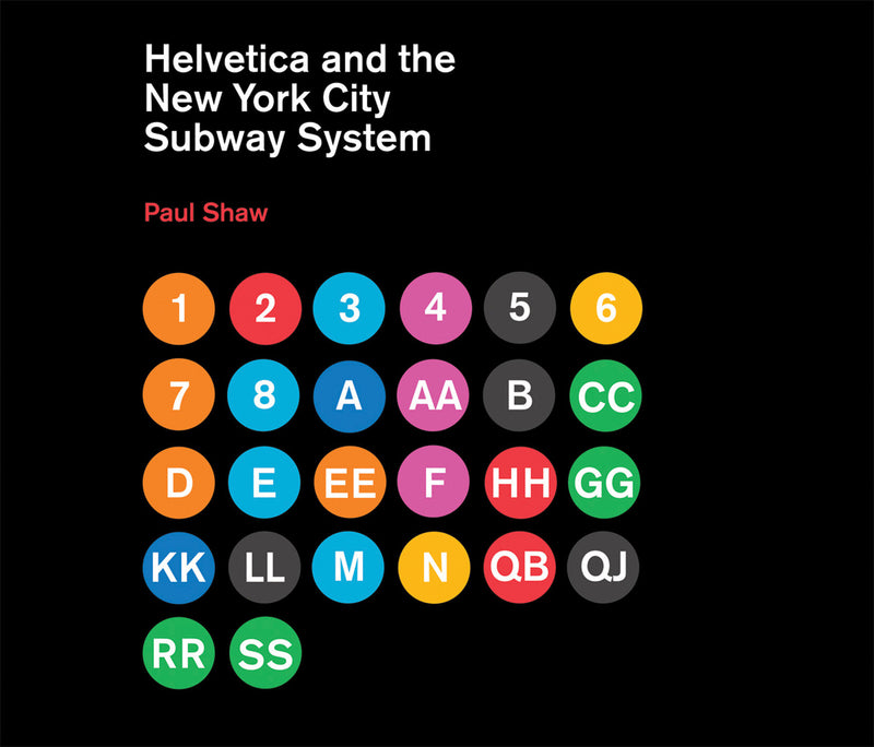 Helvetica and the New York City Subway System-Design/ fashion/ architecture/ illustration-買書書 BuyBookBook