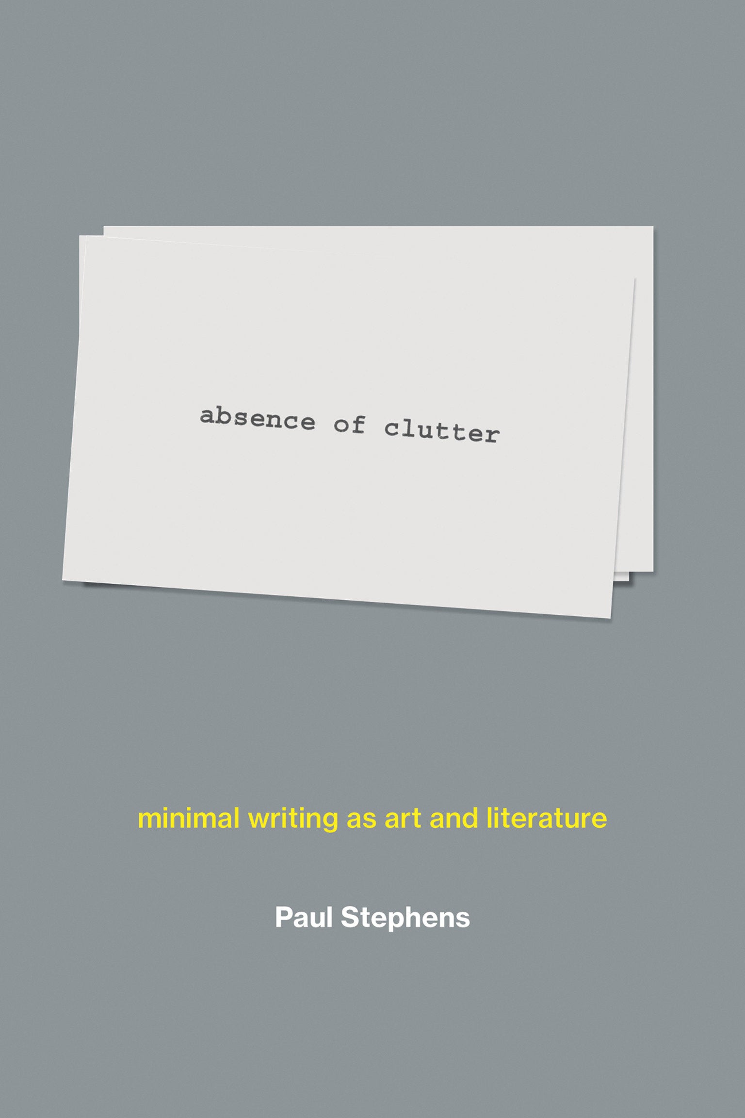 absence of clutter-Art: general-買書書 BuyBookBook