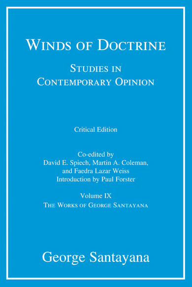 Winds of Doctrine, critical edition, Volume 9-Philosophy-買書書 BuyBookBook