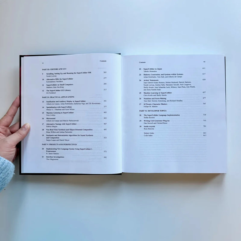 The SuperCollider Book, second edition US - Hardback